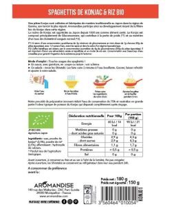 Konjac Spaghettis BIO, 150 g